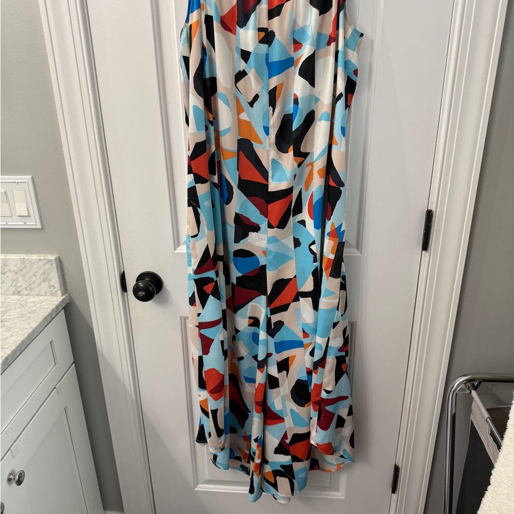 Anthropologie Abstract Print Romper